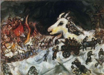 Kriegszeitgenosse Marc Chagall Ölgemälde